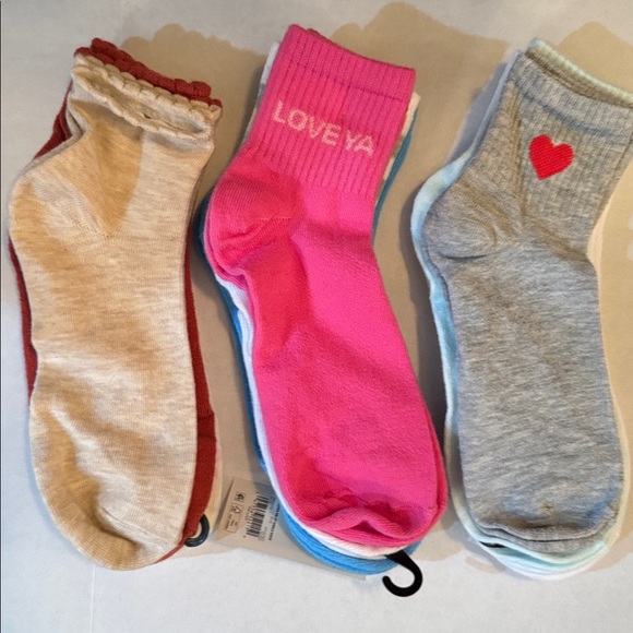 3 No Boundaries Ankle Socks, 3-Pack, Women's, Size 4-10 - Picture 3 of 16